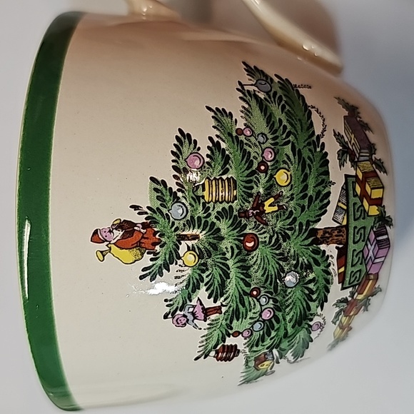 Spode Christmas Tree Teacup with Saucer - Picture 2 of 10